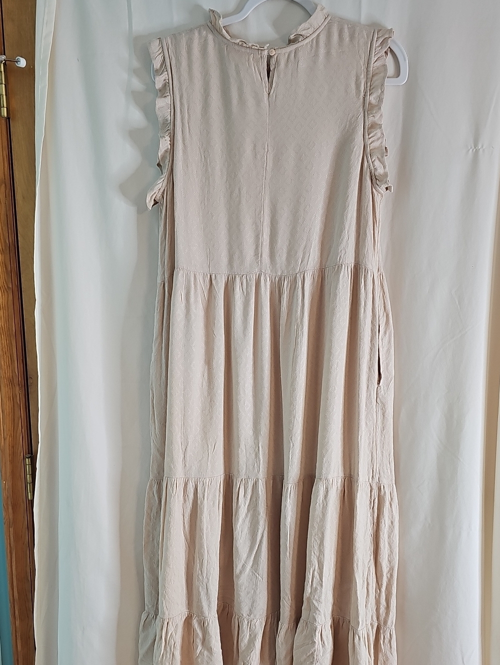 Sweet Magnolia Ruffle Tiered Sleeveless Dress - Picture 8 of 9
